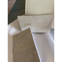 Jimmy Choo Handtasche aus Leder in Creme