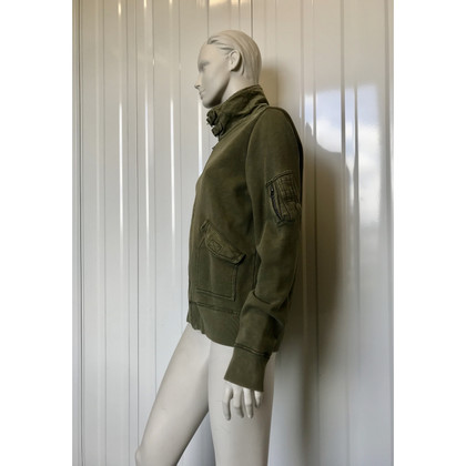 Ralph Lauren Jacke/Mantel aus Baumwolle in Oliv