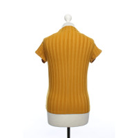 Reformation Top Jersey in Yellow