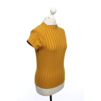 Reformation Top Jersey in Yellow