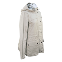 Barbour Giacca/Cappotto in Lino in Crema