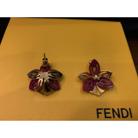 Fendi Ohrring in Fuchsia