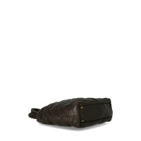 Moncler Tote bag Leather in Brown