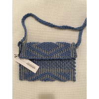 Antonello Tedde Umhängetasche aus Baumwolle in Blau