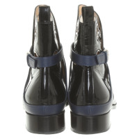 Christian Louboutin Ankle boots Patent leather in Black