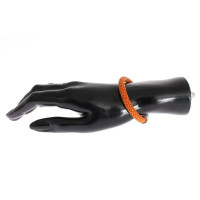 Nialaya Armband Zilver in Oranje