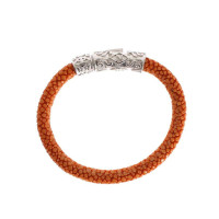 Nialaya Bracelet en Argent en Orange