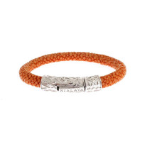 Nialaya Bracelet en Argent en Orange