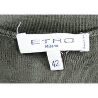 Etro Knitwear Silk in Khaki