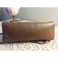 Borbonese Handbag Leather in Brown