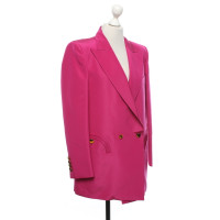 Blazé Milano Blazer aus Seide in Rosa / Pink
