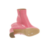 Mansur Gavriel Ankle boots Leather in Pink