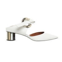 Proenza Schouler Pumps/Peeptoes Leather in White