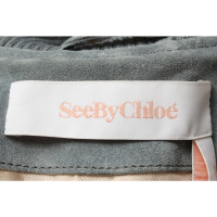 See By Chloé Jacket/Coat Suede in Blue
