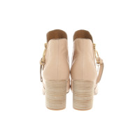See By Chloé Stiefeletten aus Leder in Nude