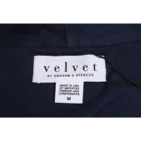 Velvet Dress Jersey in Blue