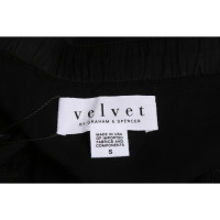 Velvet Rock aus Viskose in Schwarz