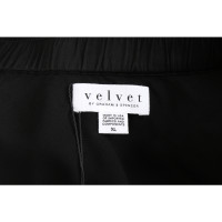 Velvet Skirt Viscose in Black