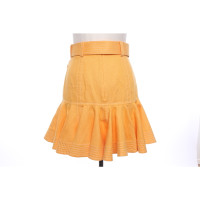 Zimmermann Skirt Linen in Orange