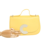 Coccinelle Shoulder bag Leather in Yellow