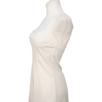 Plein Sud Kleid aus Viskose in Weiß