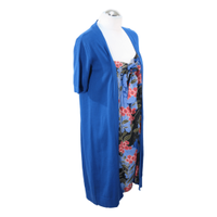 Love Moschino Dress Cotton in Blue