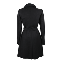 Drykorn Jacke/Mantel aus Wolle in Schwarz