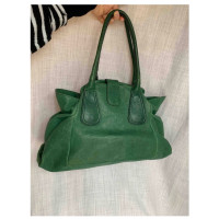 Fay Shoulder bag Leather in Green