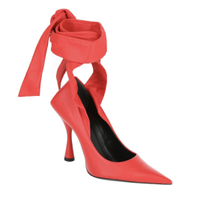 Balenciaga Pumps/Peeptoes Leather in Red