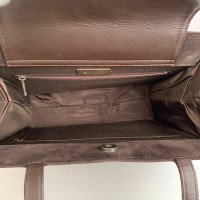 Yves Saint Laurent Tote Bag aus Wildleder in Braun