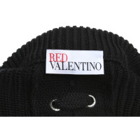 Red Valentino Strick aus Baumwolle in Schwarz