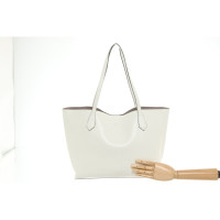 Hogan Shopper Leather in Cream