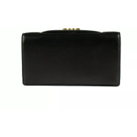 Dior Clutch aus Leder in Schwarz