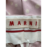 Marni Hose aus Baumwolle in Rosa / Pink