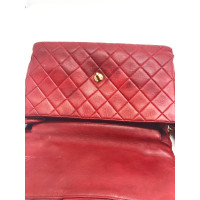 Chanel Timeless Classic Leather in Red