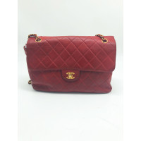 Chanel Timeless Classic Leather in Red