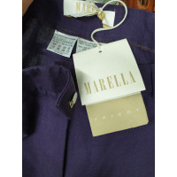 Marella Trousers Linen in Violet