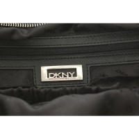 Dkny Handtasche aus Leder in Schwarz