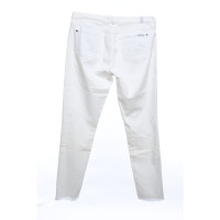 7 For All Mankind Jeans Katoen in Wit