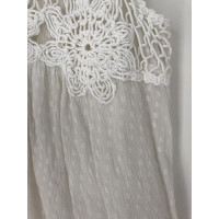 Atos Lombardini Dress Silk in Cream