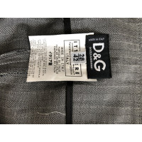 D&G Rock aus Baumwolle in Grau