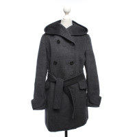 Max Mara Jacket/Coat Wool in Grey