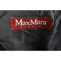 Max Mara Veste/Manteau en Laine en Gris