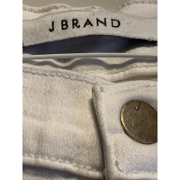 J Brand Paio di Pantaloni in Cotone in Bianco