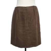 Chloé Skirt Cotton in Khaki