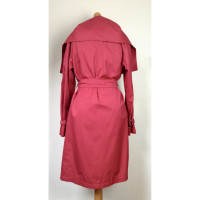 Aquascutum Jacket/Coat Cotton in Red