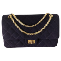 Chanel Flap Bag in Jersey in Viola