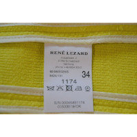 René Lezard Blazer Cotton in Yellow