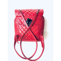 Chanel Urban Spirit Backpack aus Leder in Rot