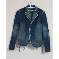 Marithé Et Francois Girbaud Jacket/Coat Cotton in Blue